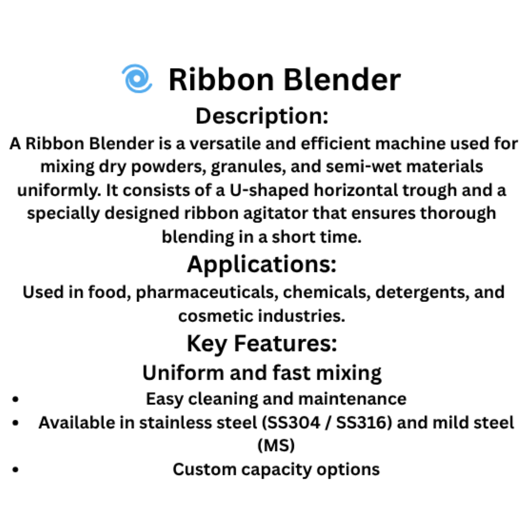 ribbon blender